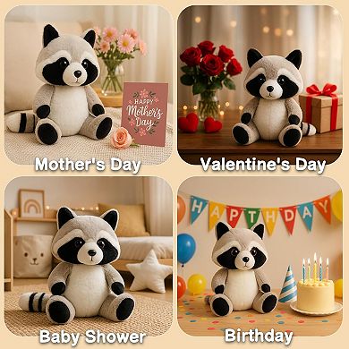 Cute Raccoon Plush Toy