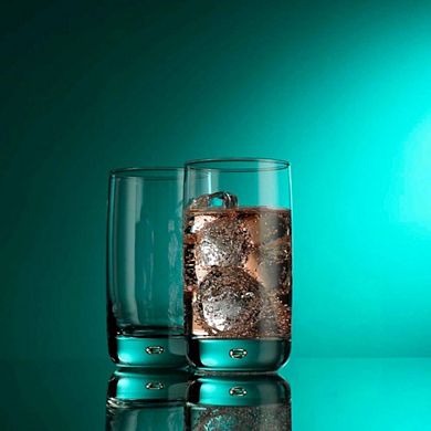 Bubble Base Cocktail Highball Glasses