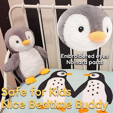 Penguin King Plush Toy
