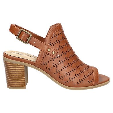 Easy Street Chellie Women's Block Heel Sandals