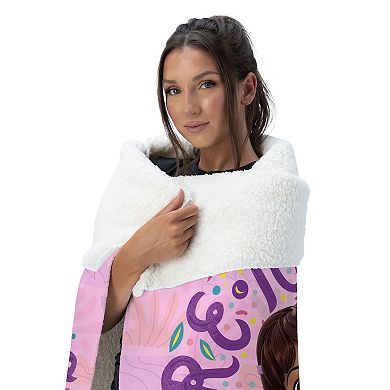 Nickelodeon Dora the Explorer More to Explore Silk Touch Sherpa Throw 50 x 60 inches