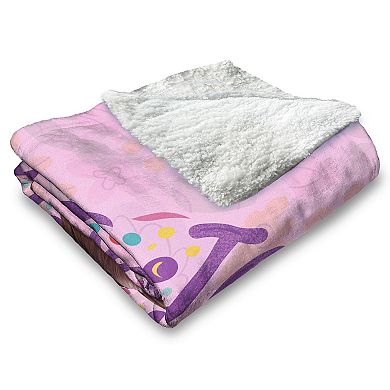 Nickelodeon Dora the Explorer More to Explore Silk Touch Sherpa Throw 50 x 60 inches