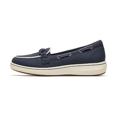 Clarks® Cloudsteppers BreezeSky Bay Women's Slip-On Boat Shoes
