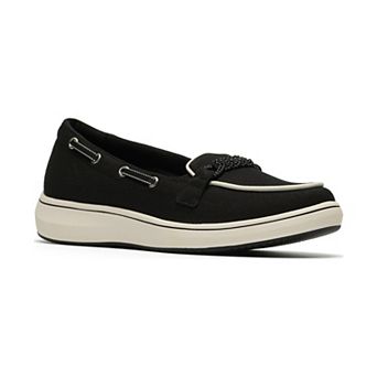 Clarks® Cloudsteppers BreezeSky Bay Women's Slip-On Boat Shoes