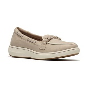 Clarks® Cloudsteppers BreezeSky Bay Women's Slip-On Boat Shoes