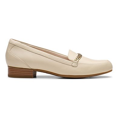 Clarks® Juliet Mia Women's Leather Slip-On Loafers