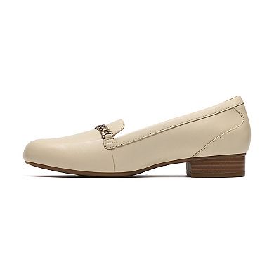 Clarks® Juliet Mia Women's Leather Slip-On Loafers