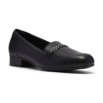 Clarks® Juliet Mia Women's Leather Slip-On Loafers