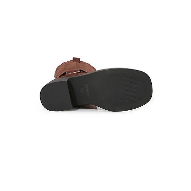 Spencer Moto Knee High Boots