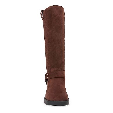 Spencer Moto Knee High Boots