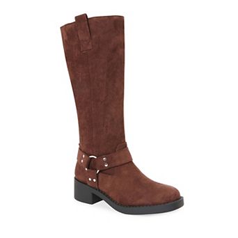 Spencer Moto Knee High Boots