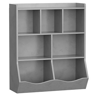 Fancihabor Three-Tier Toy Storage Cabinet Kids Bookshelf Book and Toy Storage