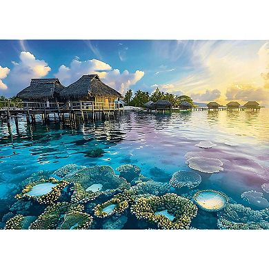 Trefl Red Tahiti Sunset 1000 Piece Puzzle