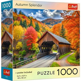 Trefl Red Autumn Splendor 1000 pc Puzzle