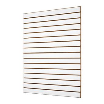Garage Slat Wall Storage System for Hand Tools and Accessories, MDF Panels