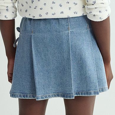 Girls 7-16 Vanilla Star Pleated Bow Skirt