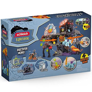 Schleich Eldrador Creatures MasterCave Fortress Smashrador Mythical Battle Playset