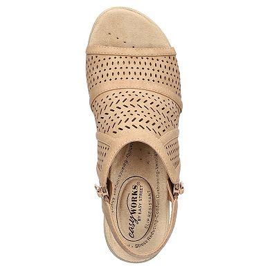Easy Street Evan Women's Slip-On Slingback Sandals