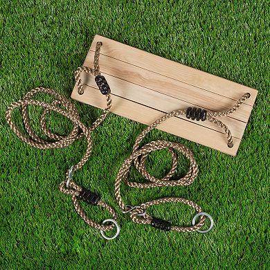 Hey! Play! Wooden Swing for Kids