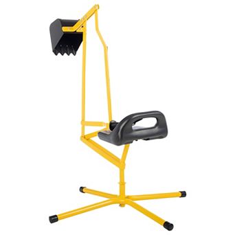 Hey! Play! Ride-On Excavator Toy for Sandbox