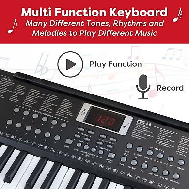 Hey! Play! Keyboard & Microphone Music Set