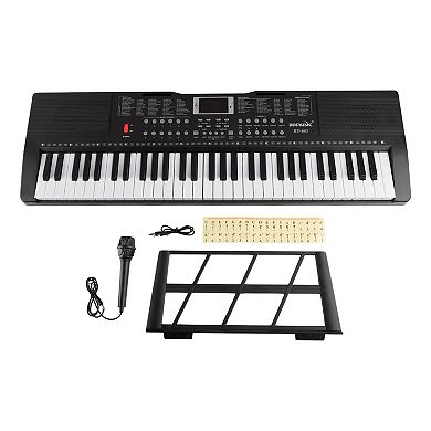 Hey! Play! Keyboard & Microphone Music Set