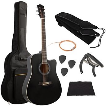 Hey! Play! 41 Inch Acoustic Guitar Kit & 6 pc Accessory Set