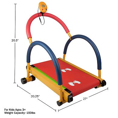Hey! Play! Kids Treadmill Exercise Equipment