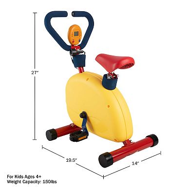 Hey! Play! Kids Indoor Exercise Bike Riding Toy