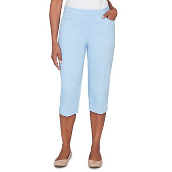 Women's Alfred Dunner Pastel Millenium Allure Clamdigger Pants