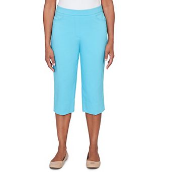 Women's Alfred Dunner Pastel Millenium Allure Clamdigger Pants