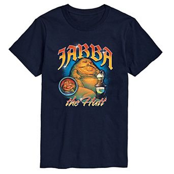 Big & Tall Star Wars Jabba The Hutt Bootleg Graphic Tee