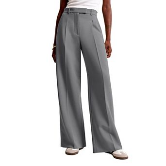 Women High Waisted Wide Leg Pants Business Casual Work Trousers Dressy Pants