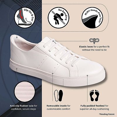 Marc Joseph New York Robinson Street Womens Hands-Free Slip On