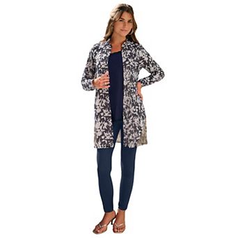 Roaman's Women's Plus Size Kate Georgette Tunic