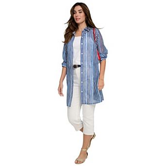 Roaman's Women's Plus Size Kate Georgette Tunic