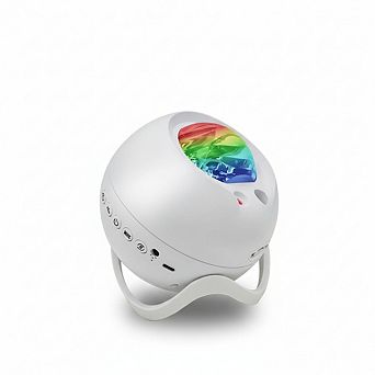 Northern Lights Star Projector with Bluetooth Speaker and White Noise for Bedroom