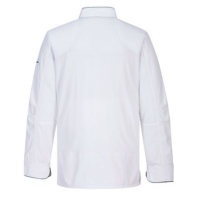 Portwest Mens Surrey Long-Sleeved Chef Jacket