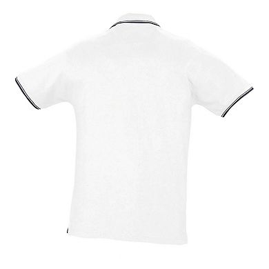 SOLS Mens Practice Tipped Pique Short Sleeve Polo Shirt