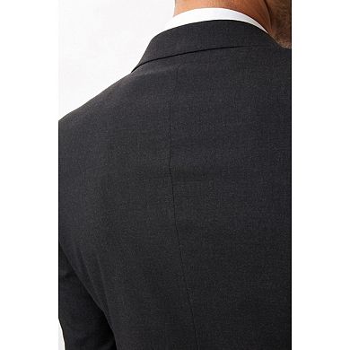 Burton Mens Essential Single-Breasted Skinny Suit Jacket