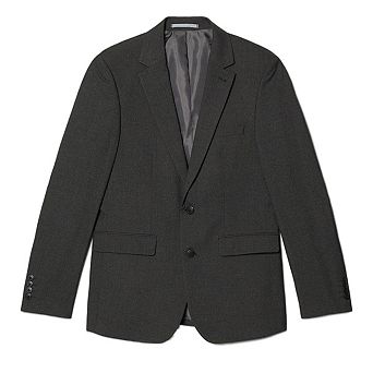 Burton Mens Essential Single-Breasted Skinny Suit Jacket