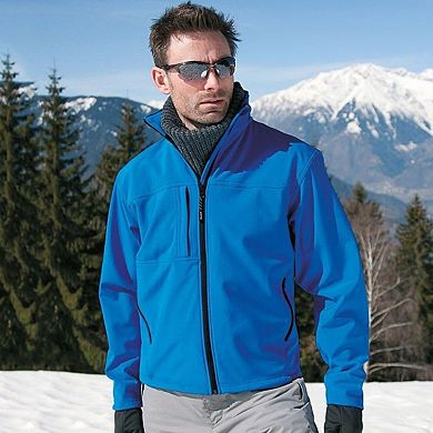 Result Mens Softshell Premium 3 Layer Performance Jacket (Waterproof Windproof & Breathable)