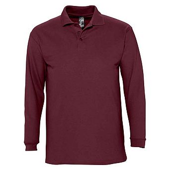 SOLS Unisex Adult Winter II Long-Sleeved Polo Shirt