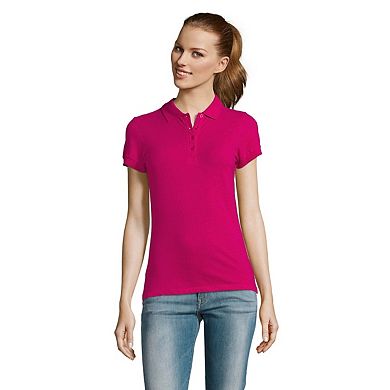 SOLS Womens/Ladies Passion Pique Short Sleeve Polo Shirt