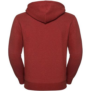 Russell Mens Authentic Melange Zip Hoodie