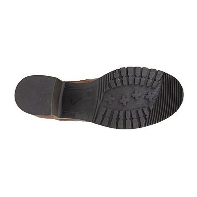 Woodland Womens/Ladies Twin Zip Leather Ankle Boots