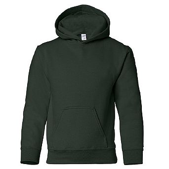 Gildan Heavy Blend Childrens Unisex Hooded Sweatshirt Top / Hoodie