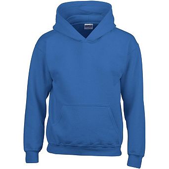 Gildan Heavy Blend Childrens Unisex Hooded Sweatshirt Top / Hoodie
