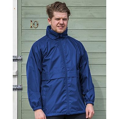 Result Mens Core Adult Windcheater Water Repellent Windproof Jacket