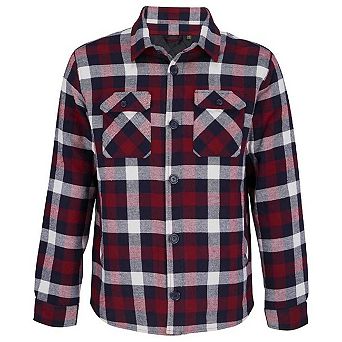 SOLS Unisex Adult Noah Flannel Padded Overshirt